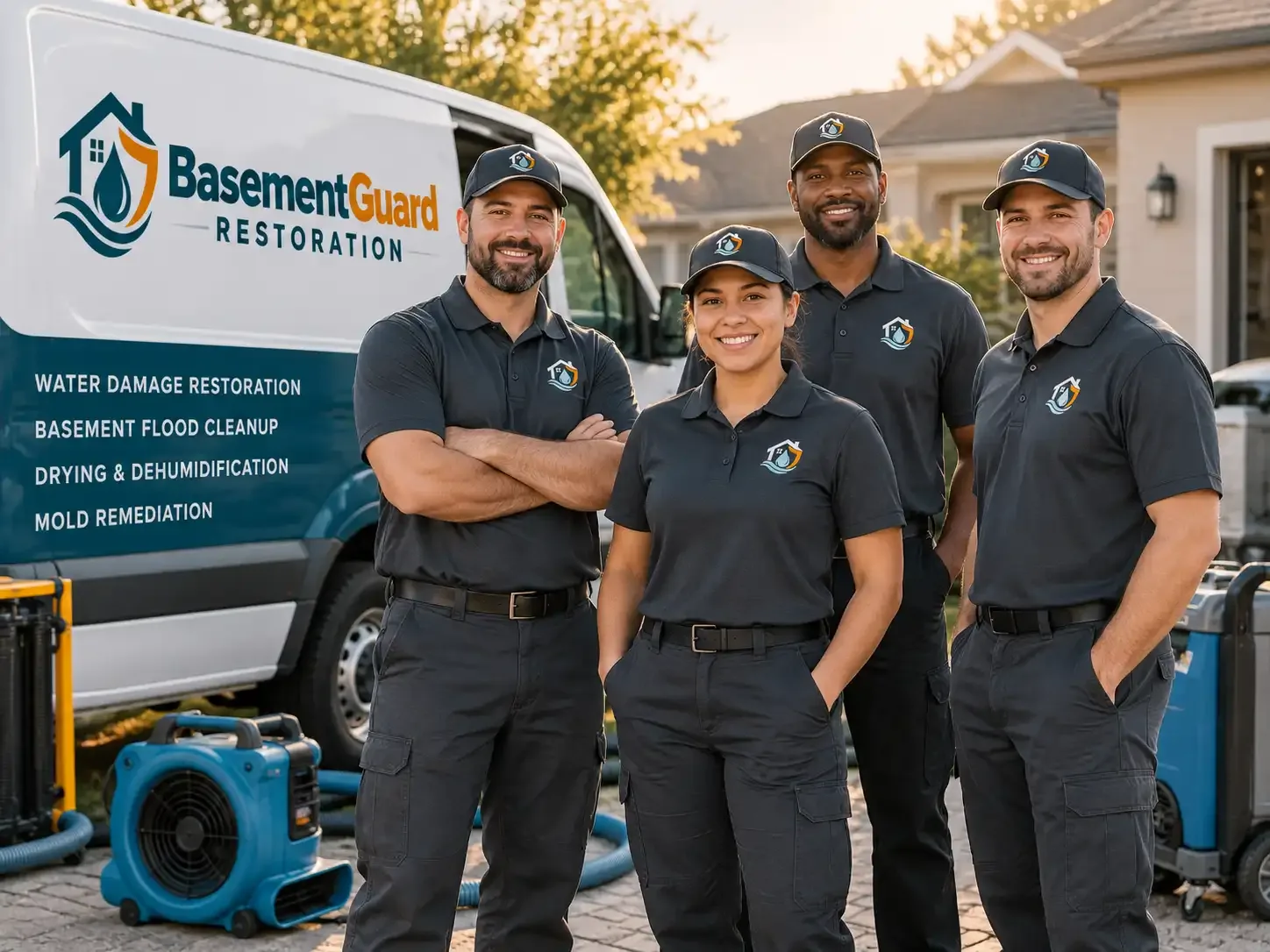 Basement Water Damage Restoration company in Du Pont, GA